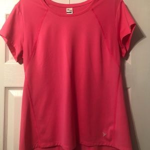EUC Old Navy Active Go-Dry Top Size Large Hot Pink